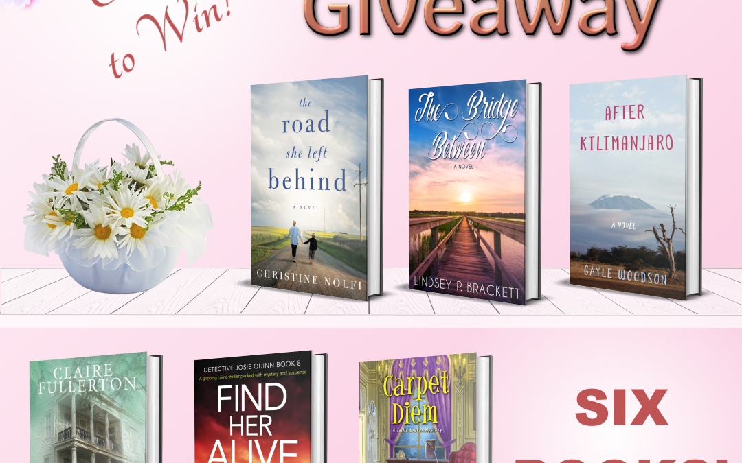 WIN SIX BOOKS FOR SPRING!